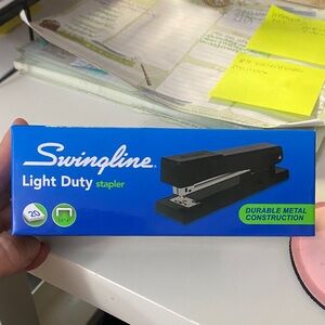 Swingline Brand Black Light Duty Stapler
